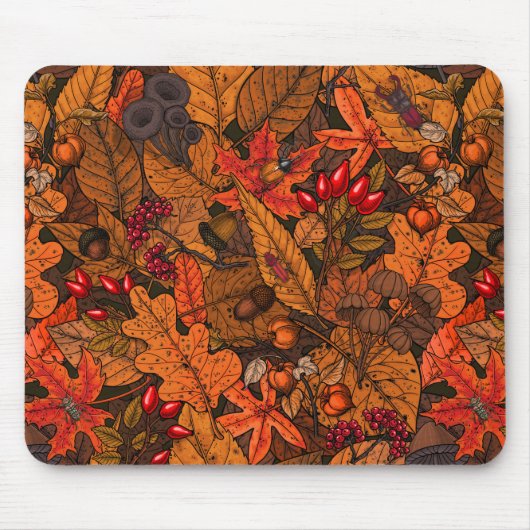Autumn treasures mousepad (Vorne)