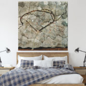 Autumn Tree in Stirred Air Leinwanddruck (Insitu (Schlafzimmer))