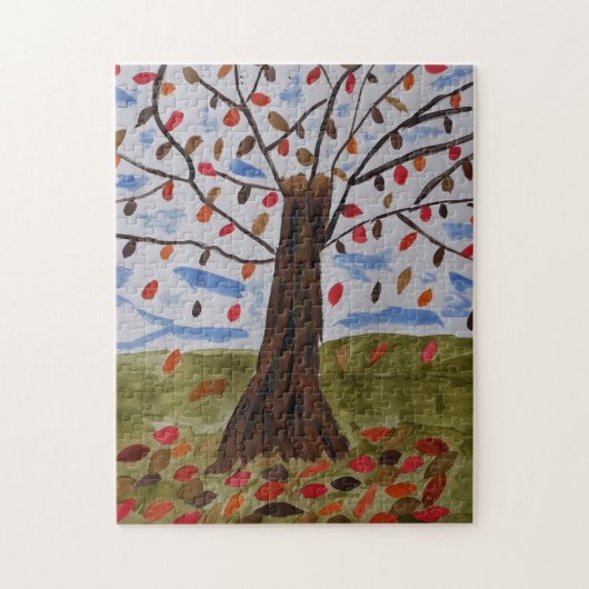 Autumn Tree Jigsaw Puzzle (Vertikal)