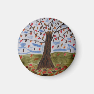 Autumn Tree Magnet
