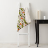 Autumn Tree Pattern Blanket mit benutzerdefinierte Sherpadecke (Beispiel)