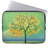 Autumn Tree Sunset Electronics Bag Laptopschutzhülle (Vorderseite)