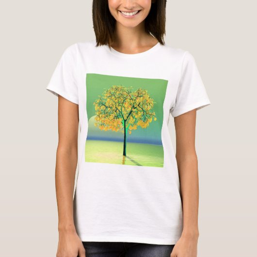 Autumn Tree Sunset T-Shirt (Vorderseite)