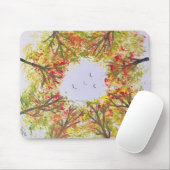 Autumn Trees Mousepad (Mit Mouse)