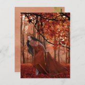 Autumn Tryst Postcard Postkarte (Vorne/Hinten)