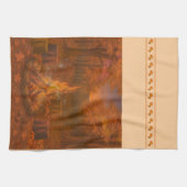 Autumn Twilight Bonfire Kitchen Towels Geschirrtuch (Horizontal)