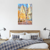 Autumn Urban Leinwanddruck (Insitu (Schlafzimmer))