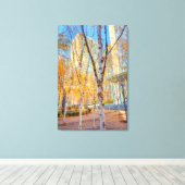 Autumn Urban Leinwanddruck (Insitu (Holzboden))
