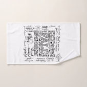 Autumn Vibes Bathroom Towel Set (Handtuch)