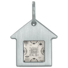 Autumn Vibes Dog ID Tags Tiermarke