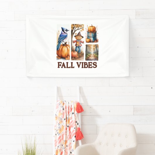 Autumn Vibes Fall Vibes Banner (Insitu)