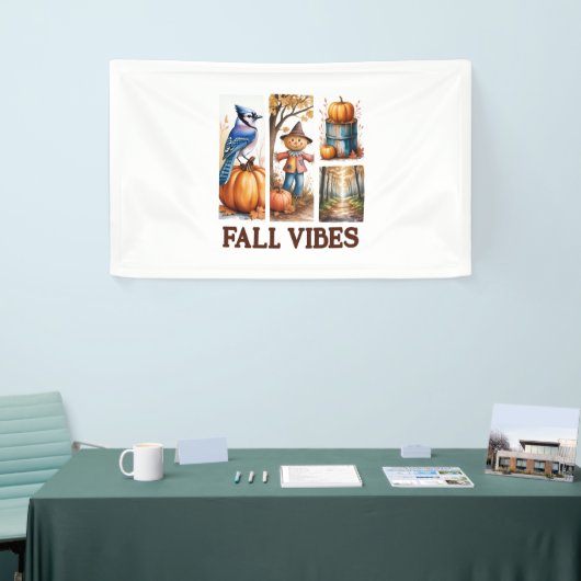 Autumn Vibes Fall Vibes Banner (Messeveranstaltung)