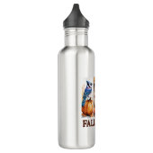 Autumn Vibes Fall Vibes Edelstahlflasche (Links)