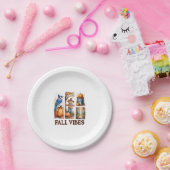 Autumn Vibes Fall Vibes Pappteller (Party)