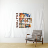 Autumn Vibes Fall Vibes Wandteppich (Beispiel (Horizontal))