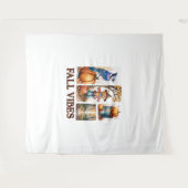 Autumn Vibes Fall Vibes Wandteppich (Vorderseite (Horizontal))