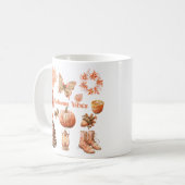 Autumn Vibes Kaffeetasse (Vorderseite Links)