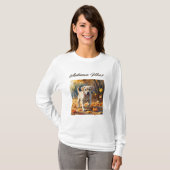 Autumn Vibes Labrador Puppy T - Shirt (Vorne ganz)