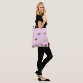 Autumn Vibes Leaf Muster Art Tasche (Am Model)