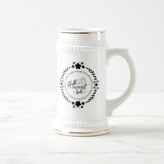 Autumn Vibes Mugs & Steins Bierglas (Rechts)