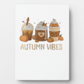 AUTUMN VIBES Oversized T-Shirt.png Fotoplatte (Vorderseite)