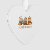 AUTUMN VIBES Oversized T-Shirt.png Ornament (Vorderseite)