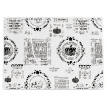 Autumn Vibes Paper Gift Bag