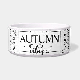 Autumn Vibes Pet Feeding Bowls Napf