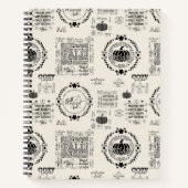 Autumn Vibes Spiral Recipe Notebook Notizblock (Vorderseite)