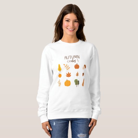 Autumn Vibes Sweatshirt (Vorne ganz)