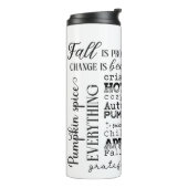 Autumn Vibes Thermal Tumbler Thermosbecher (Nach links gedreht)
