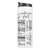 Autumn Vibes Thermal Tumbler Thermosbecher (Nach rechts gedreht)