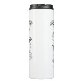 Autumn Vibes Thermal Tumbler Thermosbecher (Rückseite)