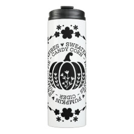 Autumn Vibes Thermal Tumbler Thermosbecher