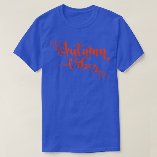 Autumn Vibes With Spooky Design Graphics T-Shirt (Design vorne)