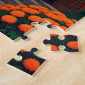 Autumn Village & Flower Cart Jigsaw Puzzle (Seite)