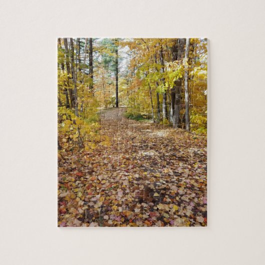 Autumn Walk in the Woods Puzzle (Vertikal)