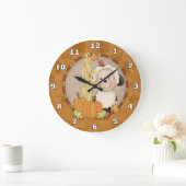 Autumn Wall Clock Große Wanduhr (Zuhause)