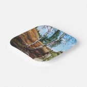 Autumn watercolor painting pappteller (Gewinkelt)