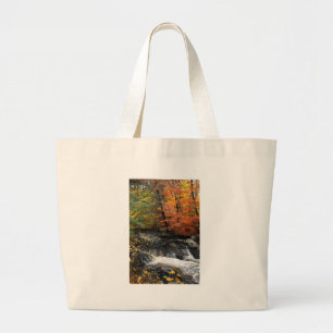 Autumn Waterfall Jumbo Stoffbeutel