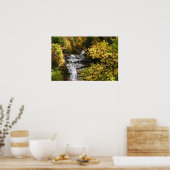 Autumn Waterfall Poster (Küche)
