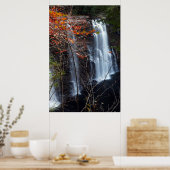 Autumn Waterfall Poster (Küche)