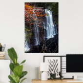 Autumn Waterfall Poster (Heimbüro)