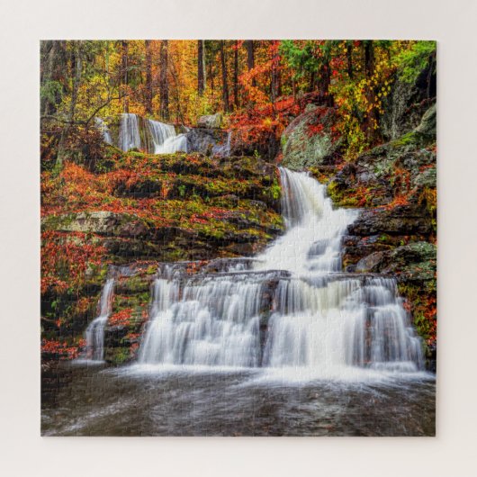 Autumn Waterfall Puzzle (Vertikal)