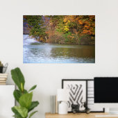 Autumn Waterscape Poster (Heimbüro)
