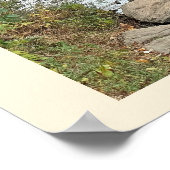 Autumn Waterscape Poster (Ecke)