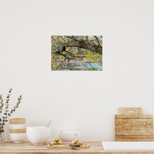 Autumn Waterscape Poster (Küche)