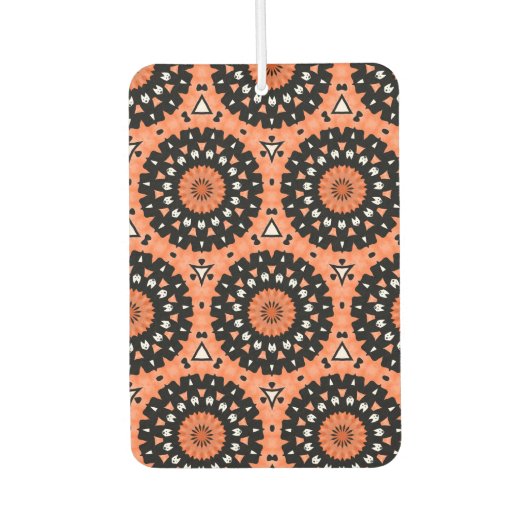 Autumn Westie Floral Autolufterfrischer (Vorderseite)