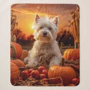 Autumn Westie Sherpadecke