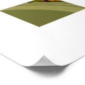 Autumn Whisper –Minimal Seasonal Poster by Sklines (Ecke)